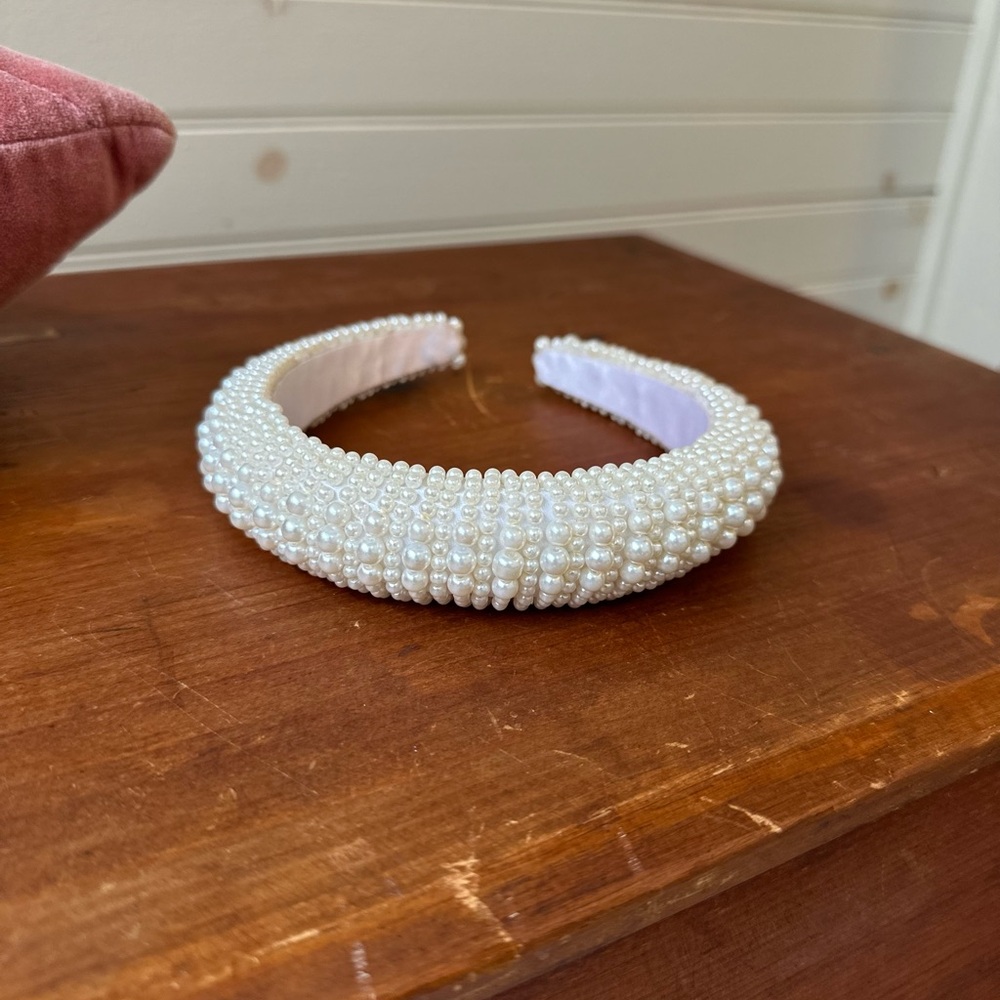 Pearl-Embellished Headband